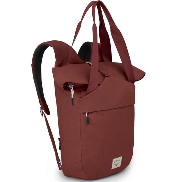Osprey Burgundy Convertible Backpack - Picture 1 of 4